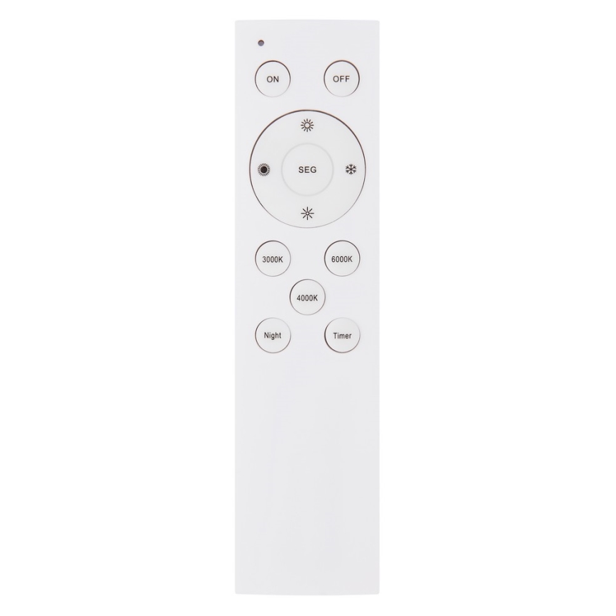 Globo - Himmennettävä LED-kattovalaisin LED/24W/230V + Kauko-ohjaus
