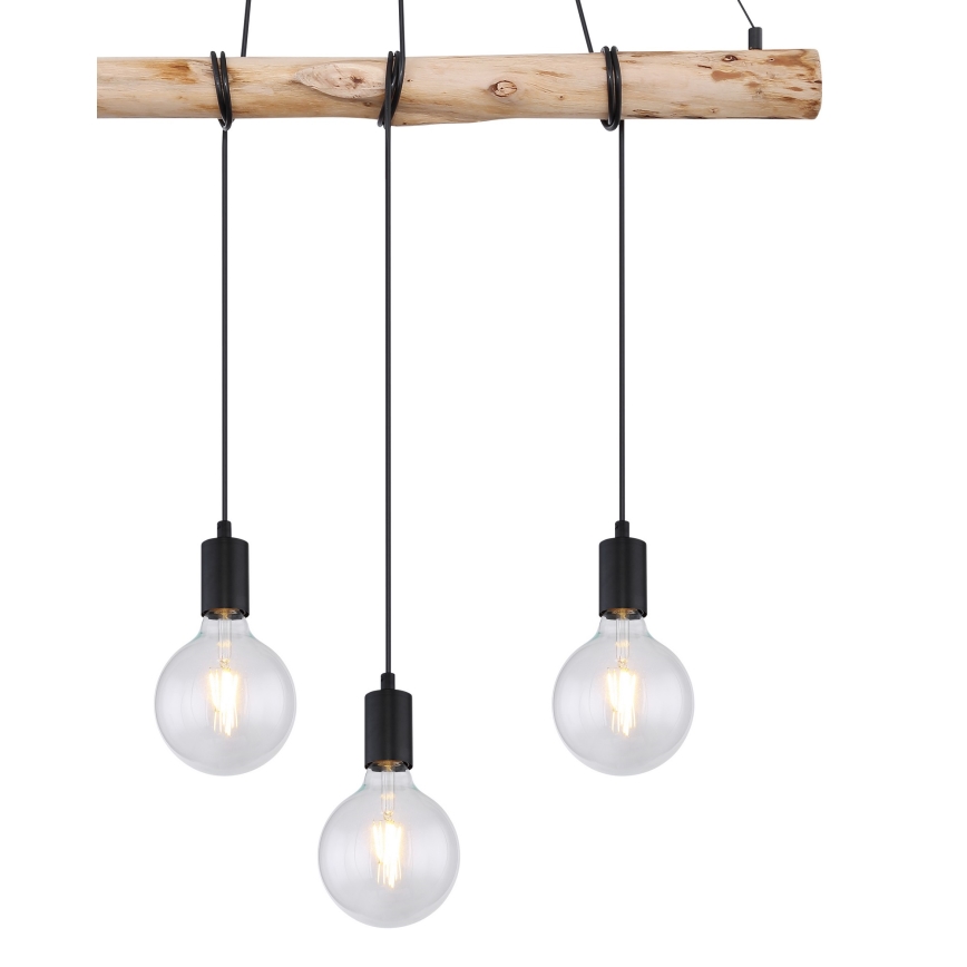 Globo - Kattokruunu narulla 4xE27/60W/230V