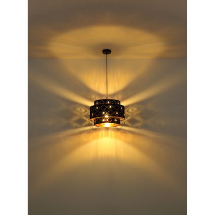 Globo 15448H1 - Kattokruunu johdossa ABBEY 1xE27/60W/230V
