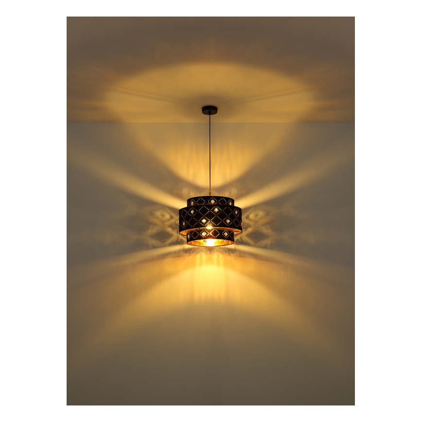Globo 15448H1 - Kattokruunu johdossa ABBEY 1xE27/60W/230V
