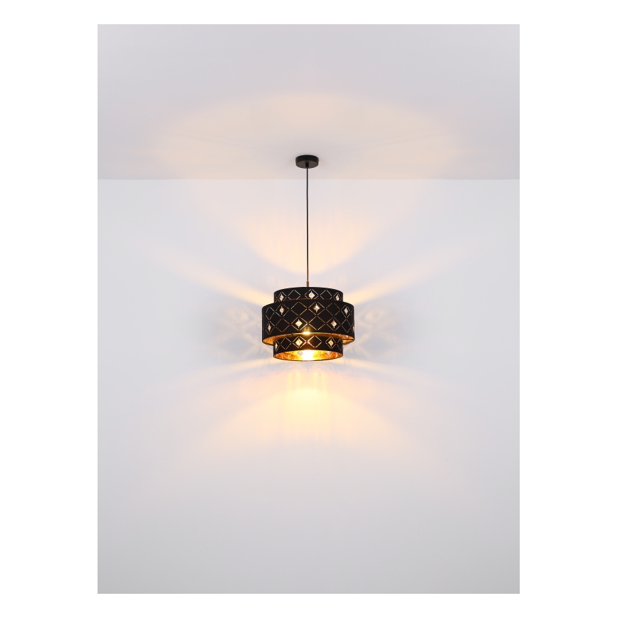 Globo 15448H1 - Kattokruunu johdossa ABBEY 1xE27/60W/230V