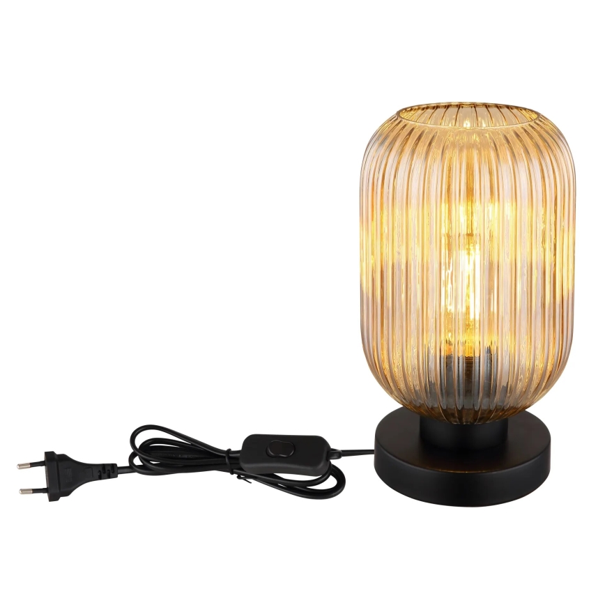 Globo - Pöytävalaisin 1xE27/40W/230V ruskea