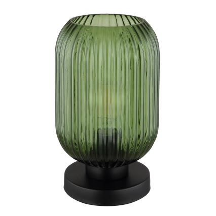 Globo - Pöytävalaisin 1xE27/40W/230V vihreä