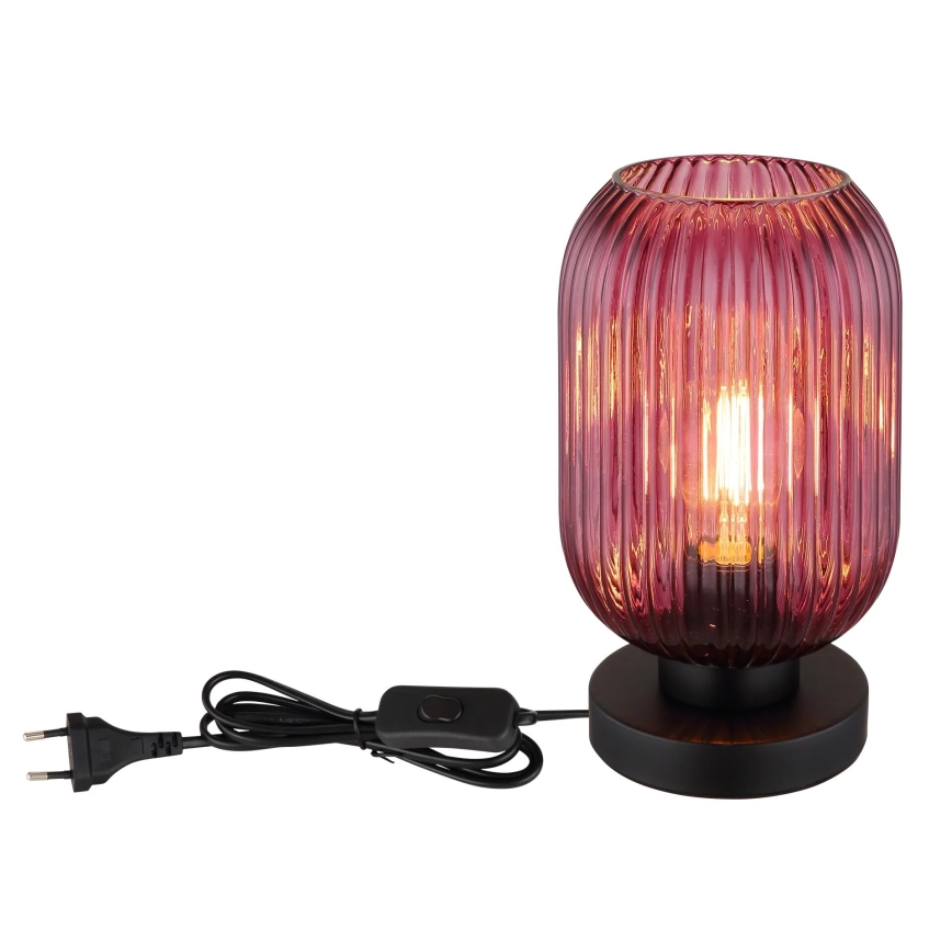 Globo - Pöytävalaisin 1xE27/40W/230V violetti