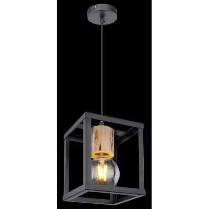 Globo - Kattokruunu narulla 1xE27/60W/230V