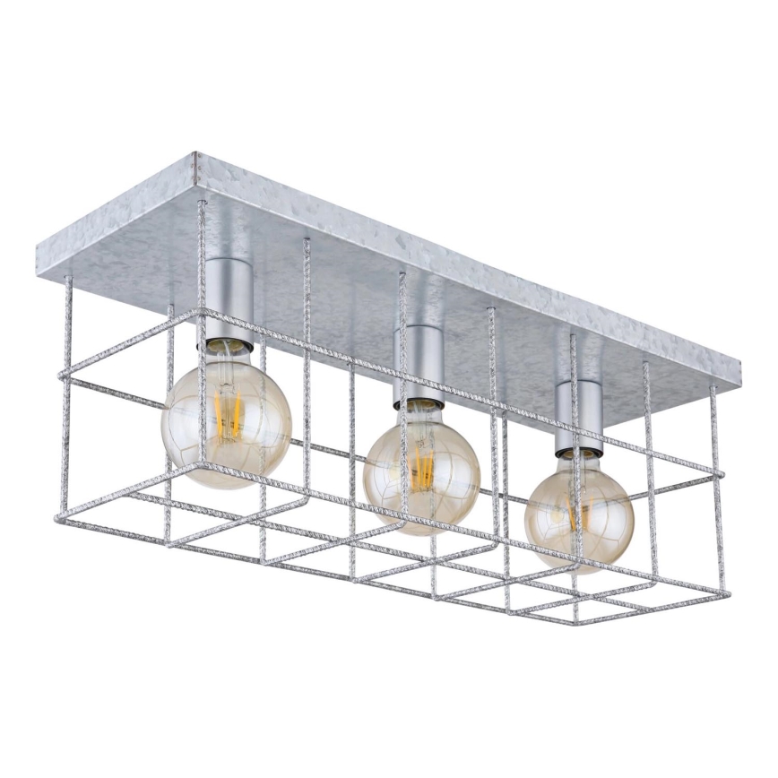 Globo 15530Z-3D - Kattovalo MERRIL 3xE27/60W/230V