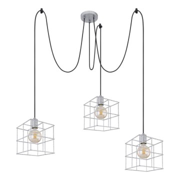 Globo 15530Z-3H1 - Kattokruunu johdossa MERRIL 3xE27/60W/230V