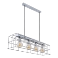 Globo 15530Z-4H - Kattokruunu johdossa MERRIL 4xE27/60W/230V