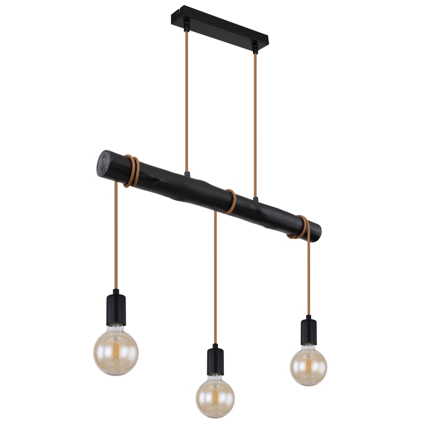 Globo - Kattokruunu johdossa 3xE27/60W/230V