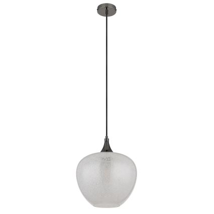 Globo - Kattokruunu johdossa 1xE27/40W/230V halkaisija 29 cm valkoinen/antrasiitti
