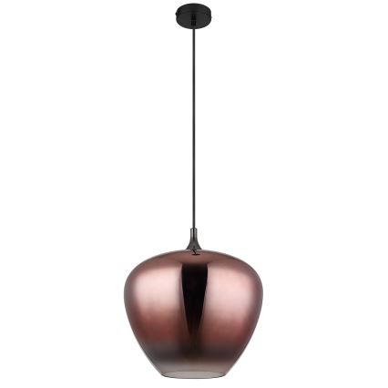 Globo - Kattokruunu johdossa 1xE27/60W/230V halkaisija 40 cm kupari