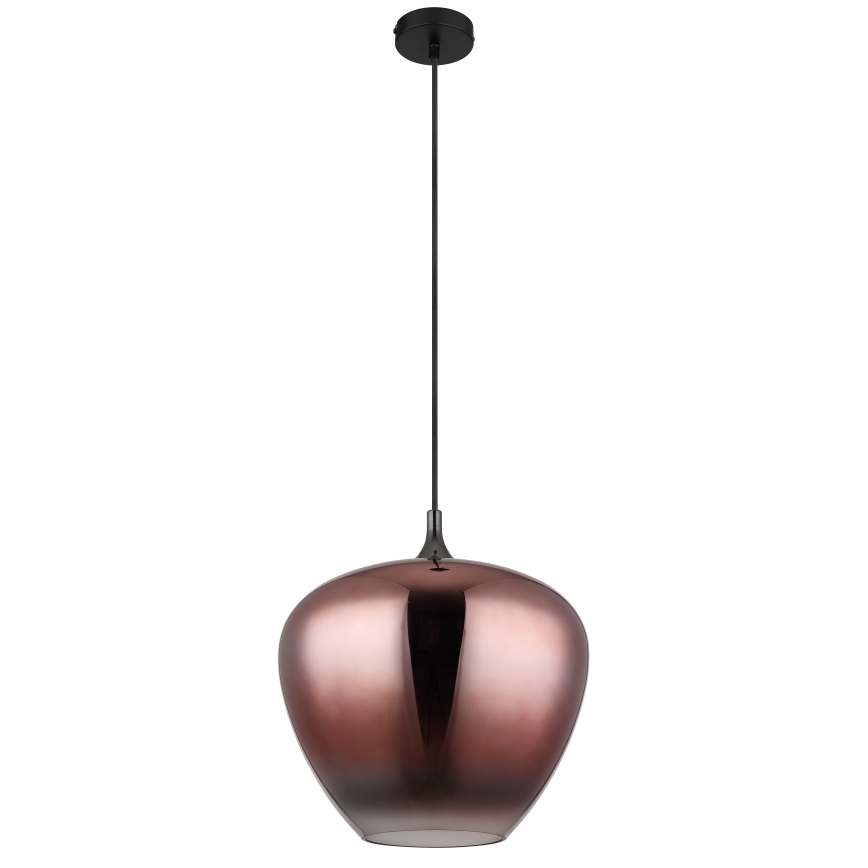 Globo - Kattokruunu johdossa 1xE27/60W/230V halkaisija 40 cm kupari