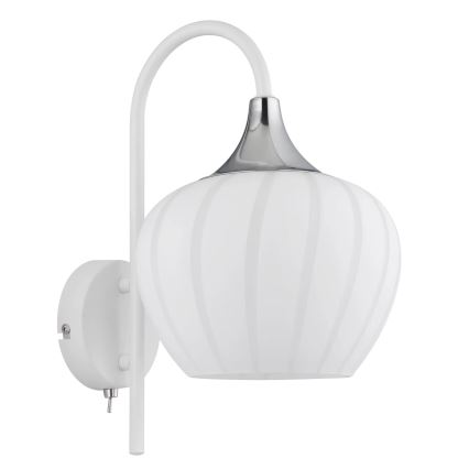 Globo - Seinävalaisin 1xE27/40W/230V valkoinen