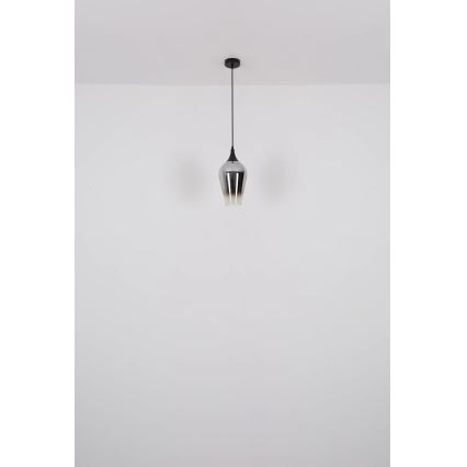 Globo - Kattokruunu johdossa 1xE27/60W/230V halkaisija 18 cm kupari