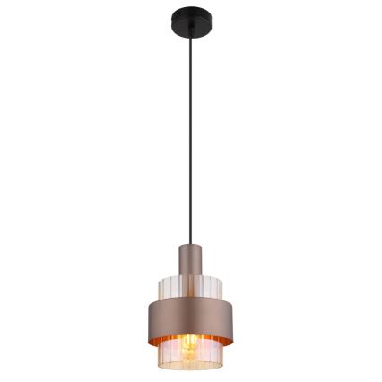 Globo - Kattokruunu johdossa 1xE27/60W/230V halkaisija 18,5 cm