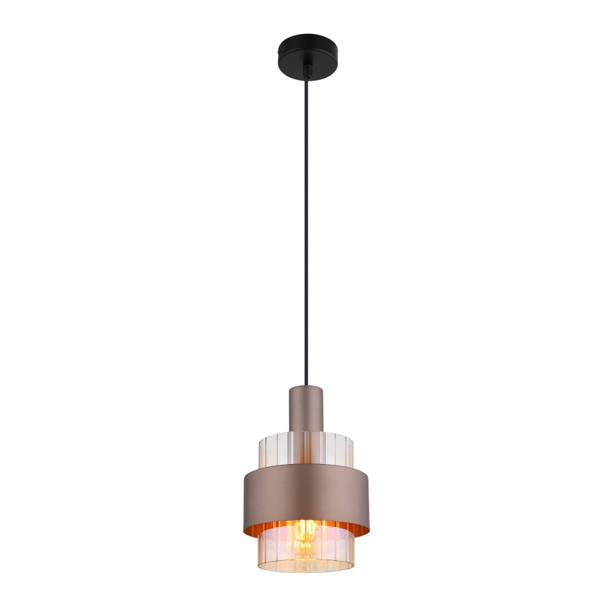 Globo - Kattokruunu johdossa 1xE27/60W/230V halkaisija 18,5 cm