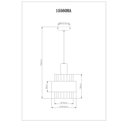 Globo - riippuvalaisin vaijerilla 1xE27/60W/230V