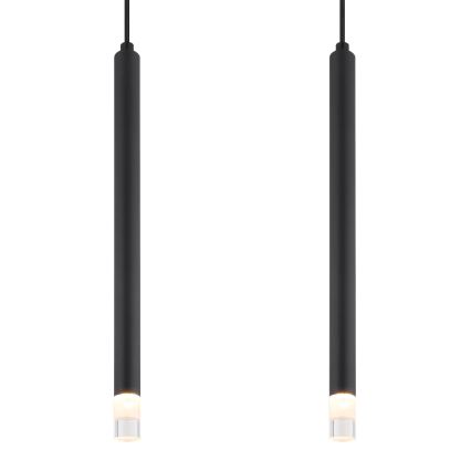 Globo - Kattokruunu johdossa 4xG9/4W/230V musta