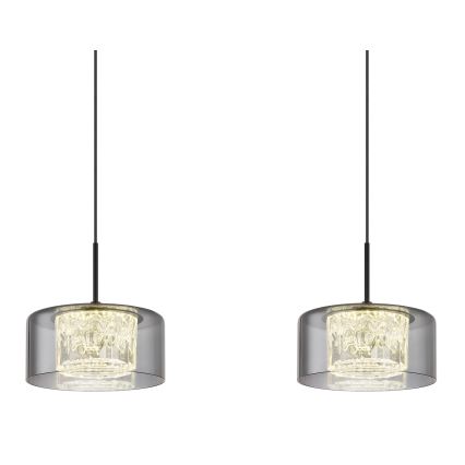 Globo - LED-kattokruunu johdossa 4xLED/8W/230V