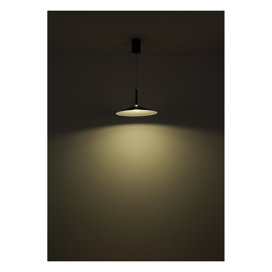 Globo - LED-riippuvalaisin vaijerilla LED/18W/230V 4000K musta