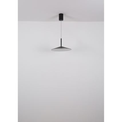 Globo - LED-riippuvalaisin vaijerilla LED/18W/230V 4000K musta
