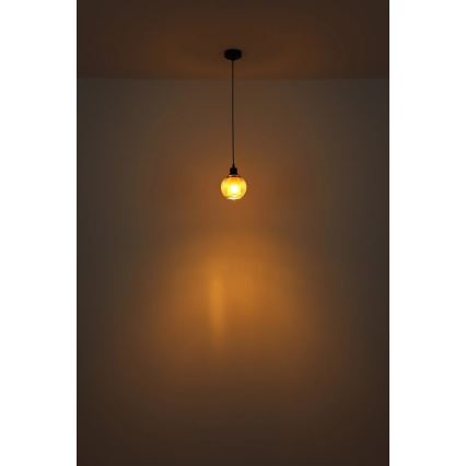 Globo - Kattokruunu johdossa 1xE27/25W/230V halkaisija 15 cm kupari