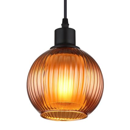Globo - Kattokruunu johdossa 1xE27/25W/230V halkaisija 15 cm kupari