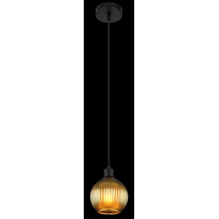 Globo - Kattokruunu johdossa 1xE27/25W/230V halkaisija 15 cm vihreä