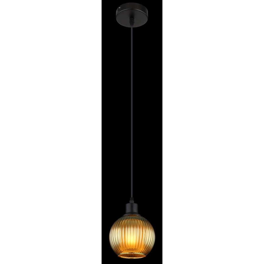 Globo - Kattokruunu johdossa 1xE27/25W/230V halkaisija 15 cm vihreä