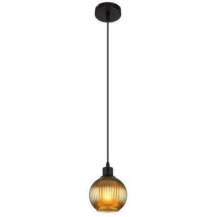 Globo - Kattokruunu johdossa 1xE27/25W/230V halkaisija 15 cm vihreä
