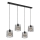 Globo 15640-4H - Riippuvalaisin kaapelilla TILLY 4xE27/60W/230V musta