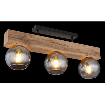 Globo - Kiinteä kattokruunu 3xE27/40W/230V