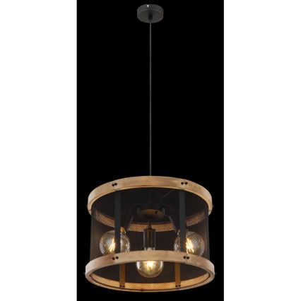 Globo - Kattokruunu johdossa 3xE27/40W/230V halkaisija 40 cm