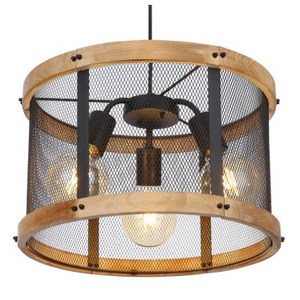 Globo - Kattokruunu johdossa 3xE27/40W/230V halkaisija 40 cm