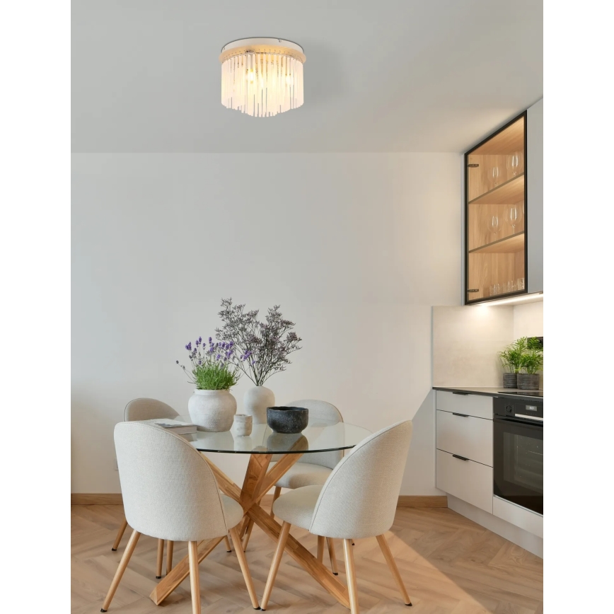 Globo - Kattovalaisin 5xE14/40W/230V Ø 32 cm