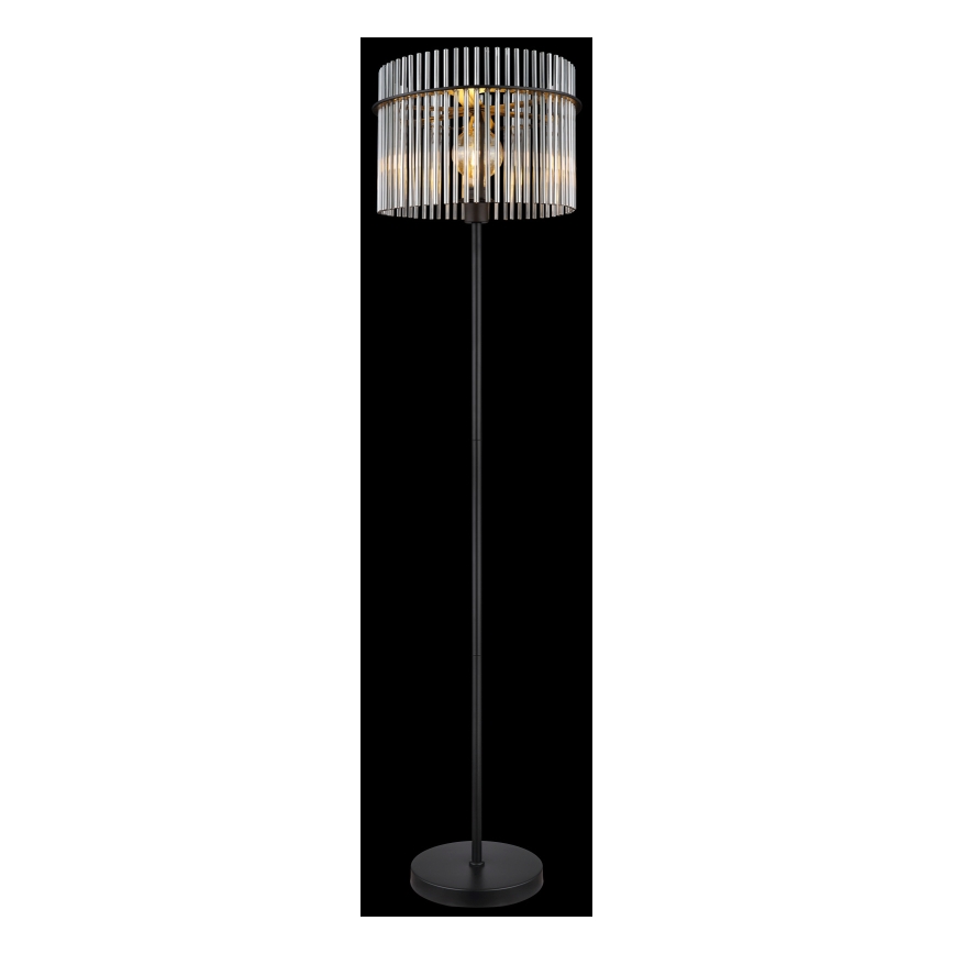 Globo - Lattialamppu 1xE27/60W/230V musta
