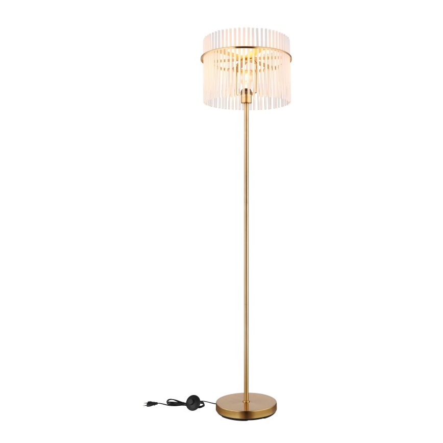 Globo - Lattialamppu 1xE27/60W/230V kulta