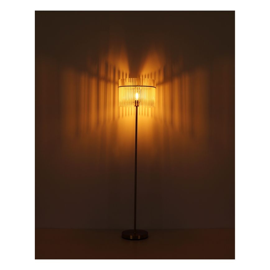 Globo - Lattialamppu 1xE27/60W/230V kulta