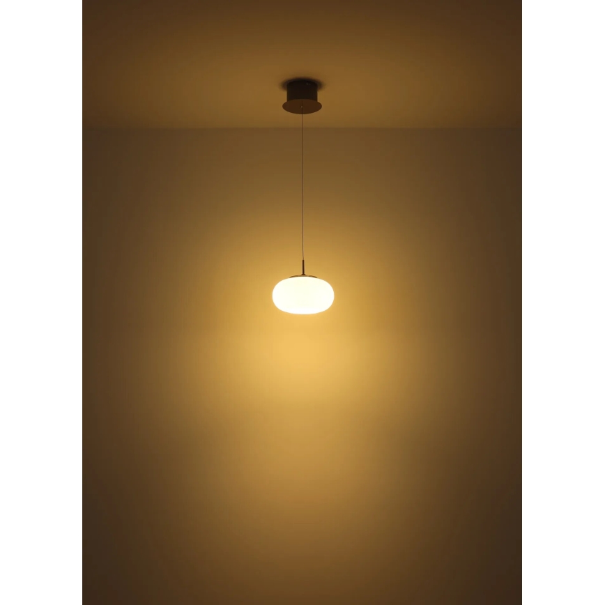 Globo - LED-kattokruunu johdossa LED/6W/230V valkoinen