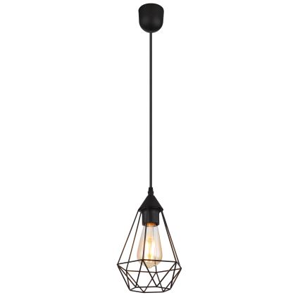 Globo - Kattokruunu johdossa 1xE27/60W/230V halkaisija 17 cm