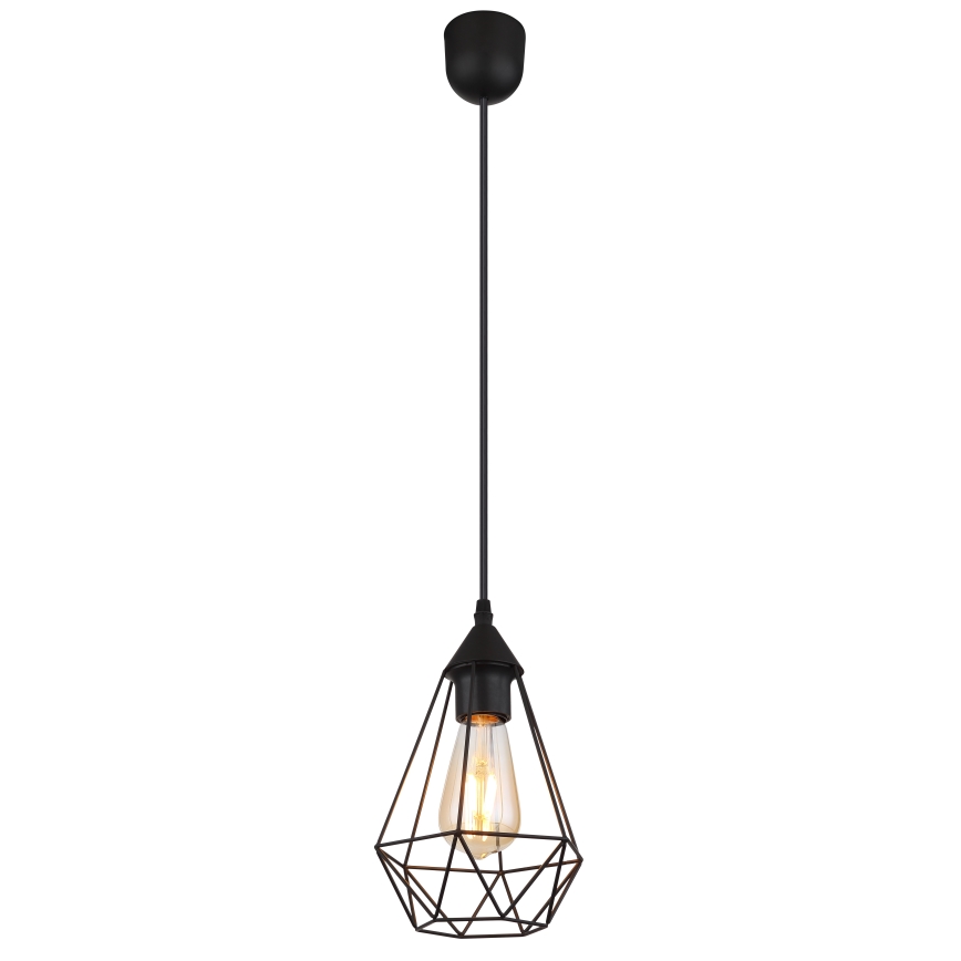 Globo - Kattokruunu johdossa 1xE27/60W/230V halkaisija 17 cm