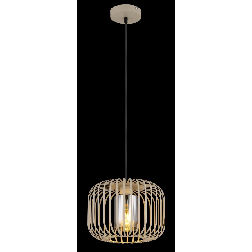 Globo - Riippuvalaisin vaijerilla 1xE27/40W/230V Ø 28 cm