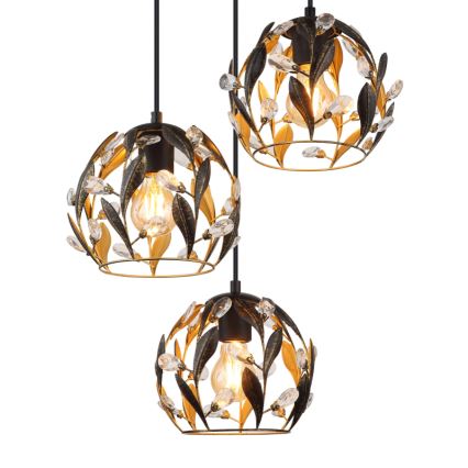 Globo - Kattokruunu johdossa 3xE27/40W/230V halkaisija 41 cm