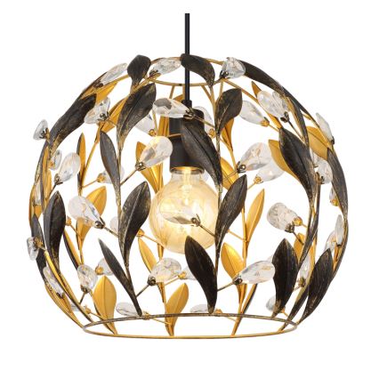Globo - Kattokruunu johdossa 1xE27/40W/230V halkaisija 40 cm