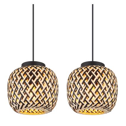 Globo 15766-4H - Kattokruunu johdossa COLLY 4xE27/15W/230V