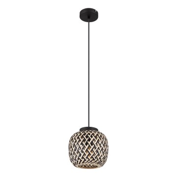 Globo 15766H - Kattokruunu johdossa COLLY 1xE27/15W/230V halkaisija 20 cm