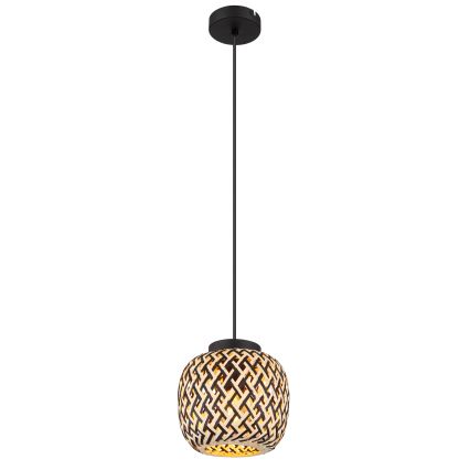 Globo 15766H - Kattokruunu johdossa COLLY 1xE27/15W/230V halkaisija 20 cm