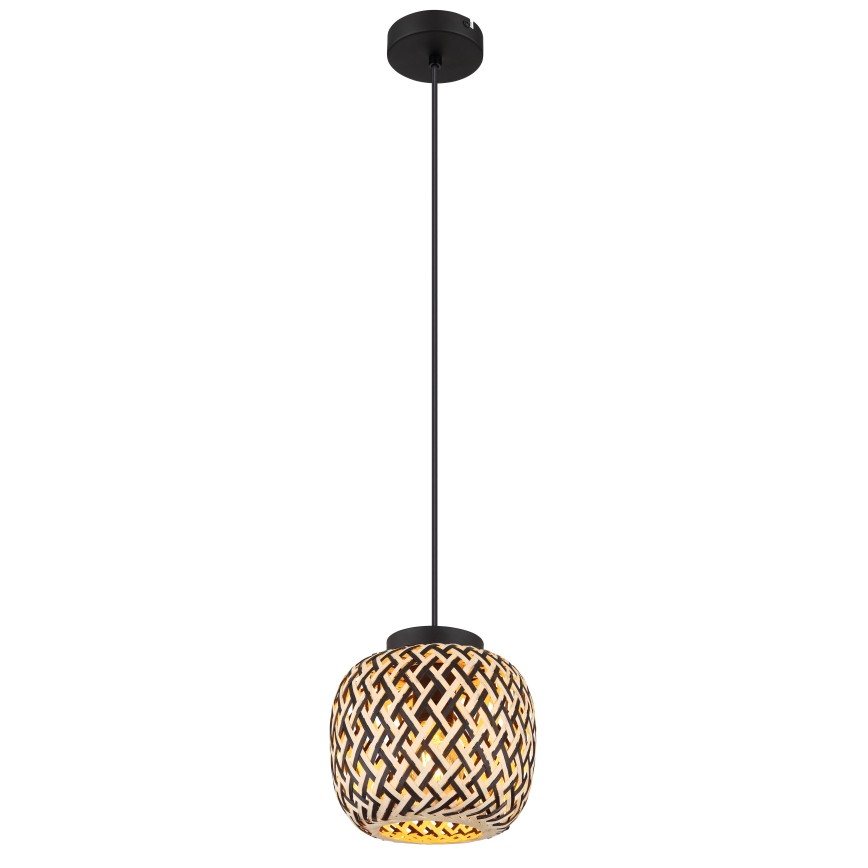 Globo 15766H - Kattokruunu johdossa COLLY 1xE27/15W/230V halkaisija 20 cm