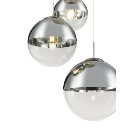 Globo - Kattokruunu johdossa 3xE27/40W/230V halkaisija 51 cm