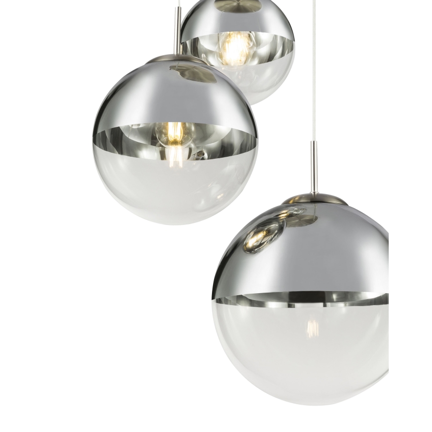 Globo - Kattokruunu johdossa 3xE27/40W/230V halkaisija 51 cm